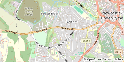 Map of Newcastle