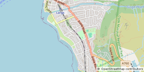 Map of Ayrshire