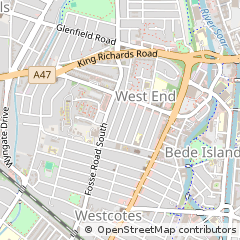 Map of Leicester