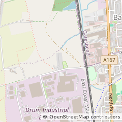 Map of Chester LE Street, County Durham