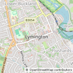Map of Lymington