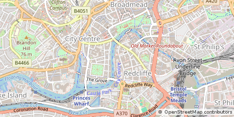 Map of Bristol