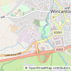 Map of Wincanton, Somerset