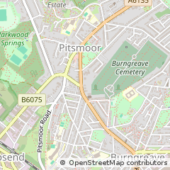 Map of Sheffield