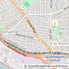 Map of Southampton