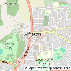Map of Alfreton