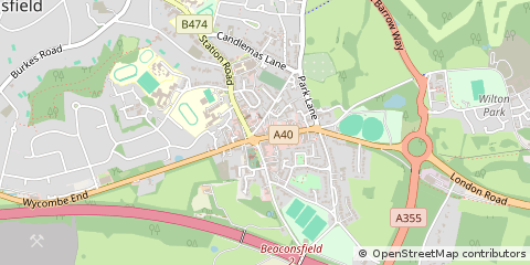 Map of Beaconsfield