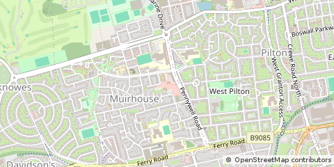 Map of Edinburgh