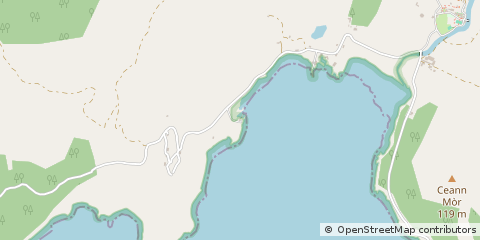 Map of By Oban, Argyll