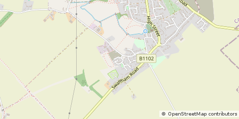 Map of Cambridge, England and Wales