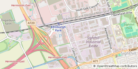 Map of Edinburgh
