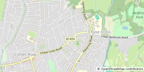 Map of Romford