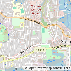 Map of Gosport, Hampshire