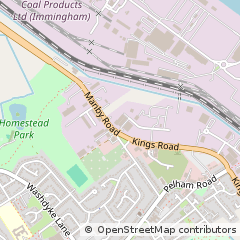 Map of Immingham, N E Lincolnshire