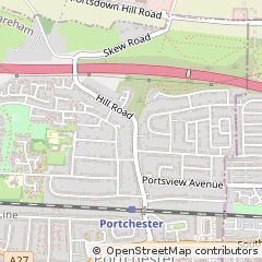 Map of Fareham, Hampshire