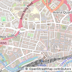 Map of Leeds