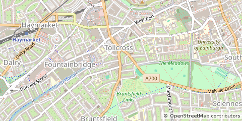 Map of Edinburgh
