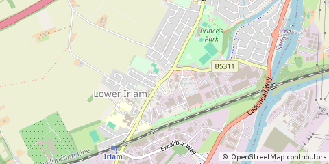 Map of Manchester