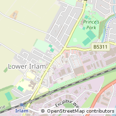Map of Manchester