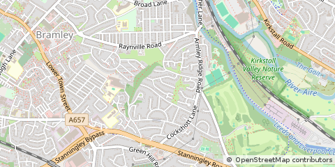 Map of Leeds