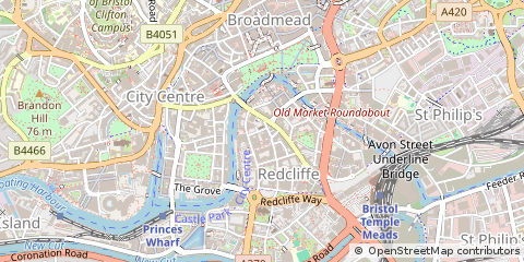 Map of Bristol