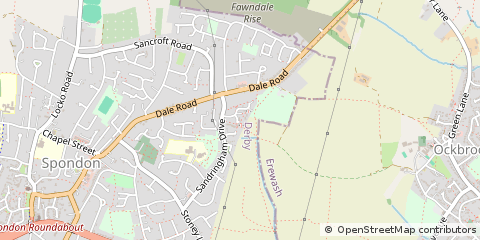 Map of Derby