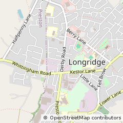 Map of Preston, Lancashire
