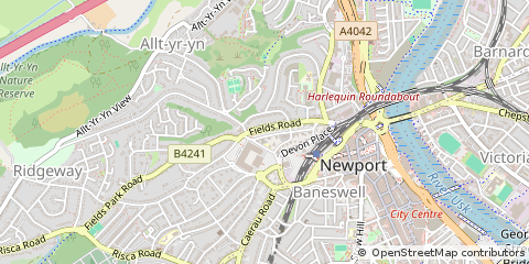 Map of Newport