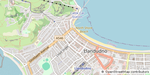 Map of Llandudno