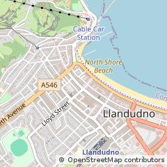 Map of Llandudno