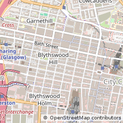 Map of Glasgow
