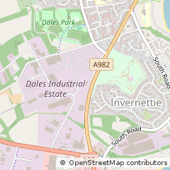 Map of Peterhead, Aberdeenshire,
