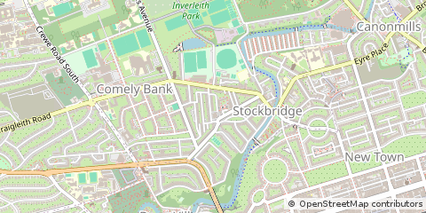 Map of Edinburgh