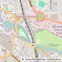 Map of Derby, Derbyshire