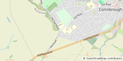 Map of Doncaster
