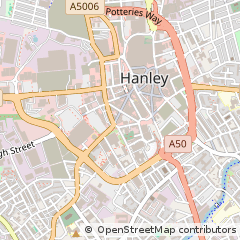 Map of Stoke-on-Trent