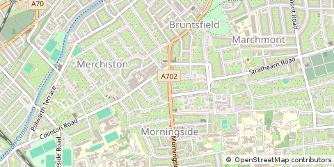 Map of Edinburgh