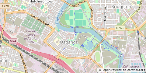 Map of Glasgow