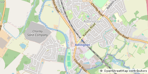 Map of Chorley