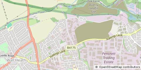 Map of West Midlands