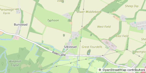 Map of Winchester, Hampshire