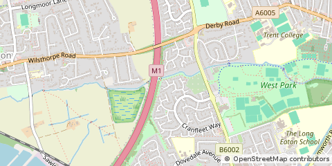 Map of Nottingham