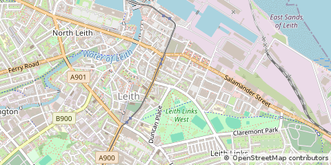 Map of Edinburgh