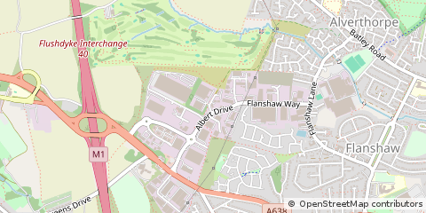 Map of Wakefield