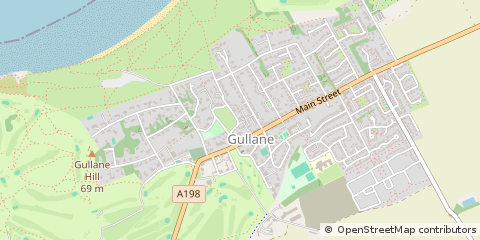 Map of Gullane