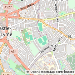 Map of Newcastle Under Lyme