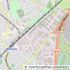 Map of Witham
