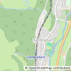 Map of Caerphilly