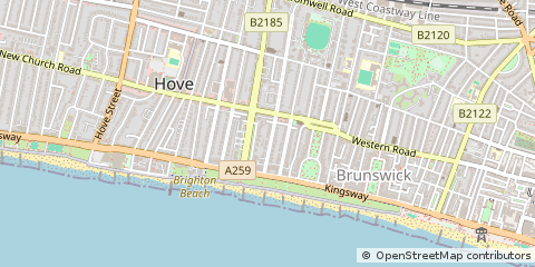Map of Hove