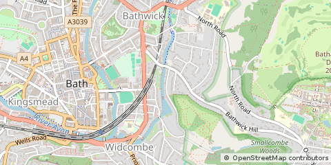 Map of Bath